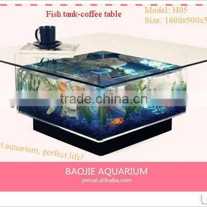 Fish Tank-coffee Table, Coffee Tank Aquarium,make Aquarium Coffee Table thumbnail-1