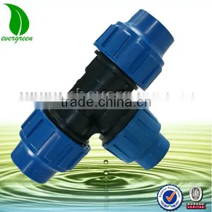 Irrigation Pipe Fitting Reducing Tee Fitting thumbnail-1