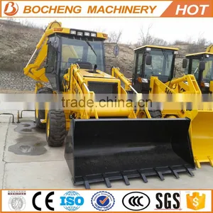 Used Backhoe Wheel Loader SAM388 With 1CBM Bucket For Sale thumbnail-5