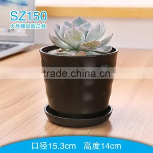 Familiar With ODM Design Cheap Economic Plastic Flower Pot thumbnail-1