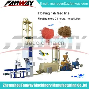Zhengzhou Fanway Factory Product Sinking Fish Feed Production Line thumbnail-1