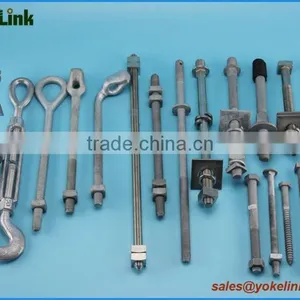 Hot Dip Galvanized Angle Thimbleye Bolt per ASTM A153 thumbnail-4