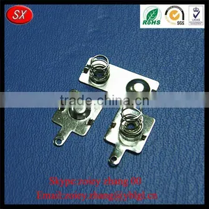 China Manufacturer Stainless Steel Stamping Battery Contact Plate thumbnail-3