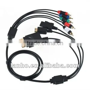 3 in 1 Audio Video AV HDTV Component Cable for PS3 PS2 Wii Xbox 360 Xbox360 thumbnail-1