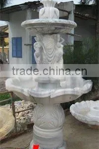 Hand-carved Marble Fountain thumbnail-1