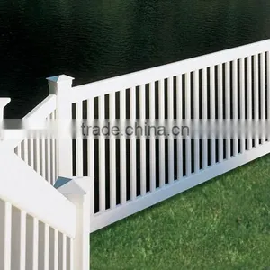 Vinyl Railing Fencing/High Quality Villa PVC Fence thumbnail-1