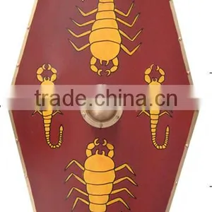 2016European Medieval Shield Ancient Greek Knight Shield Plastic Toy Shields:Latin Cross & Drop thumbnail-5