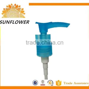 2016 China Factory Ribbed Plastic Lotion Pump With Lock 24/410 thumbnail-1