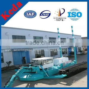 Amphibians Excavator Type Dredging Boat thumbnail-1