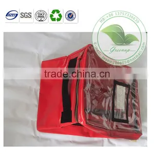 Eco-friendly Elegent Transparent PVC Zipper With Handle Luggage Bag thumbnail-1