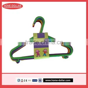 New Designer Lovely Colorful Plastic Coat Hangers thumbnail-1
