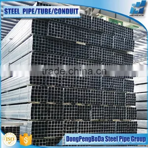 30*30*1.4 Square Galvanized Steel Pipe gi Square Hollow Section thumbnail-1