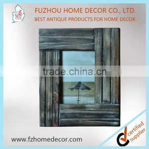 2016 New Design 4X6" Antique Wooden Spcling Picture Photo Frame thumbnail-1