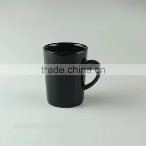 Stock Hot Sale Cheap Black Glaze Ceramic Promotional Mug for Espresso thumbnail-2