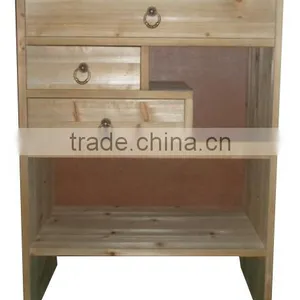 Bedroom Furniture Wooden Storage Desk Can KD/Barber Furniture thumbnail-1