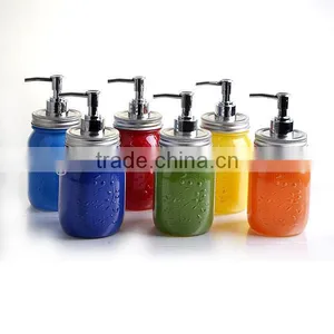 Glass Mason Jar With Dispenser thumbnail-4
