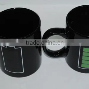 11oz/300ml Ceramic Color Changing Coffee Cup High Quality Sublimation Mug thumbnail-1