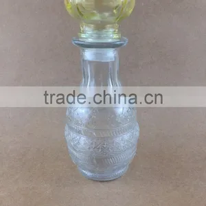 Clear Body Yellow Lid Glass Diffuser Bottle thumbnail-6
