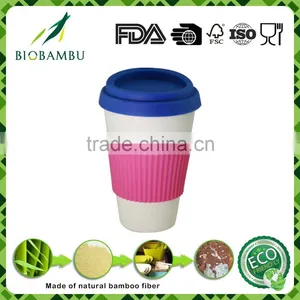 No Pollution Practical Environmental Bamboo Coffee Cup Mug thumbnail-1