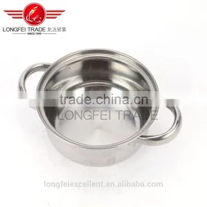 Europe Style New Design 2pcs Pot Stainless Steel Cookware Pot Sets thumbnail-6