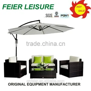 Outdoor Synthetic Furniture Thick Rattan Sofa thumbnail-1