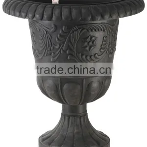 Round Mouth With Wide Edge Flower Pots With Pedestal and Automatical Watering System thumbnail-1