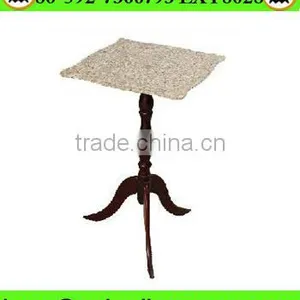 Living Room Furniture Square Shape Vase Stand With Marble Top thumbnail-1