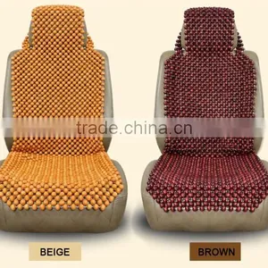 Eco Friendly Handmade Wooden Bead Car Seat Cover thumbnail-2