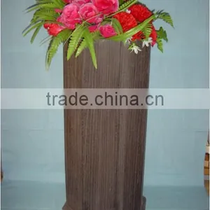Antique Decorative Wooden Vase thumbnail-2