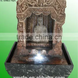 Cheap Resin Buddha Water Fountain thumbnail-1