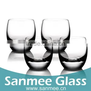 4PCS 10oz Glassware Egg Shape Glass Cup China Glass thumbnail-1