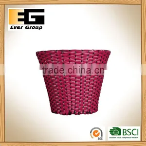 Handmade Rattan Basket Garden Planters thumbnail-3
