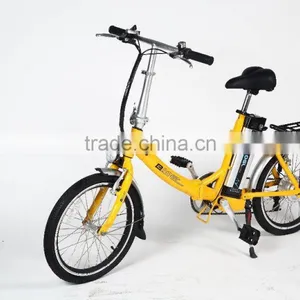 6061 Aluminum Alloy Foldable Electric Bike of 36V250W With 8FUN Hub thumbnail-3