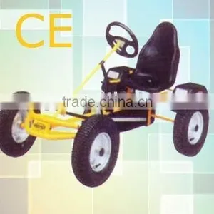 Children/adults Racing go Kart Pedal Yellow thumbnail-1