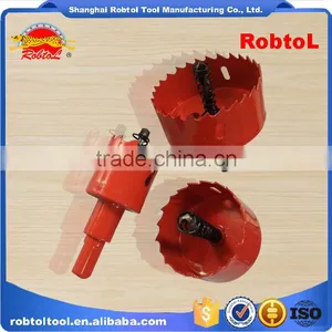 65mm HSS Hole Saw Cutter Drill Core Bits Kit Set Carbide Tipped HSS Bi-Metal thumbnail-1