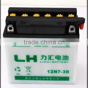 12N7-3B Lead Acid Motorcycle Battery thumbnail-1