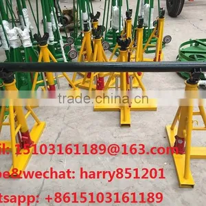 China Cable Drum Stand 5T, CHINA CABLE Reel STAND, Cable Drum Lifting Jack thumbnail-1