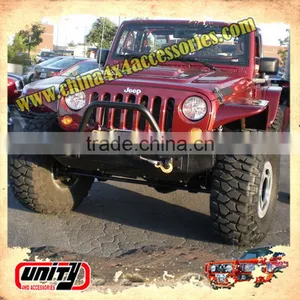 9 Years Experience Manufacture Top Quality Steel Bull Bars Foreign Hot Selling JK Front Bumper thumbnail-1