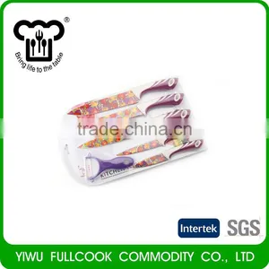 Most Popular Custom Design Vegetable Knife Set With Peeler Scissor thumbnail-2