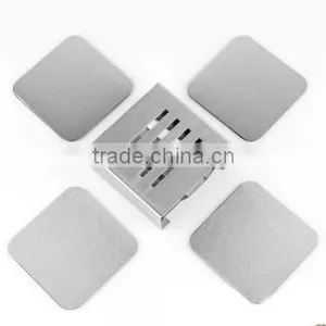 FDA Certification Hot Sale Stainless Steel Cup Mat, Coaster, Dinner Cup Mat thumbnail-3