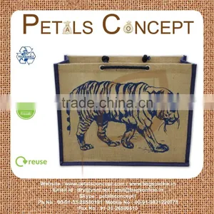 Jute Tote Bag - Manufacturer & Wholesale - From India - Bulk Manufacturer thumbnail-1