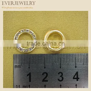 15mm Metal Eyelet With Rhinestone Brass Eyelet With Rhinestone Metal Eyelets for Shoes thumbnail-1