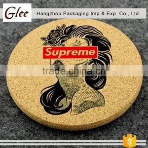 Fahional ,hot-sale Cute Fancy Cheap Blank Cork Coaster / Starbucks Coffee Cup Coaster Mat for Promotion Gifts thumbnail-2