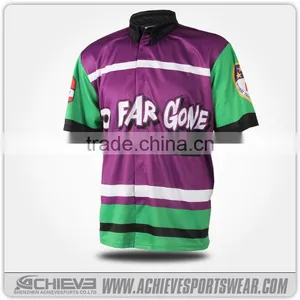 2016 Australia Design Custom Dye Sublimated Race Crew Shirts for Mens thumbnail-3