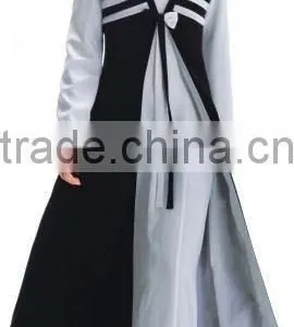 Latest Abaya Designs Black Abaya Wholesale 2016 Dubai Abaya thumbnail-4