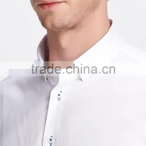 New Design Made to Measure Cotton Slim Men Shirt BSL0074 thumbnail-3