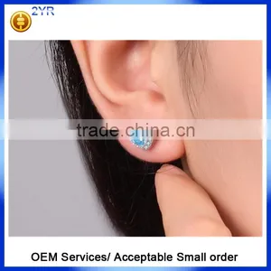 Silver Earrings 925 Jewelry,925 Sterling Silver Earrings thumbnail-5