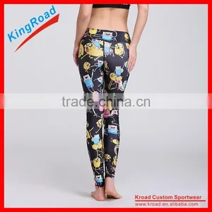Women's Wholesale Fitness Apparel Compression Pants thumbnail-2