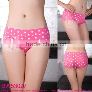 Pink Overall Polka Dot Underwear thumbnail-1