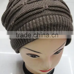 Fashion Most Popular Crochet Acrylic Winter Men Cap thumbnail-1